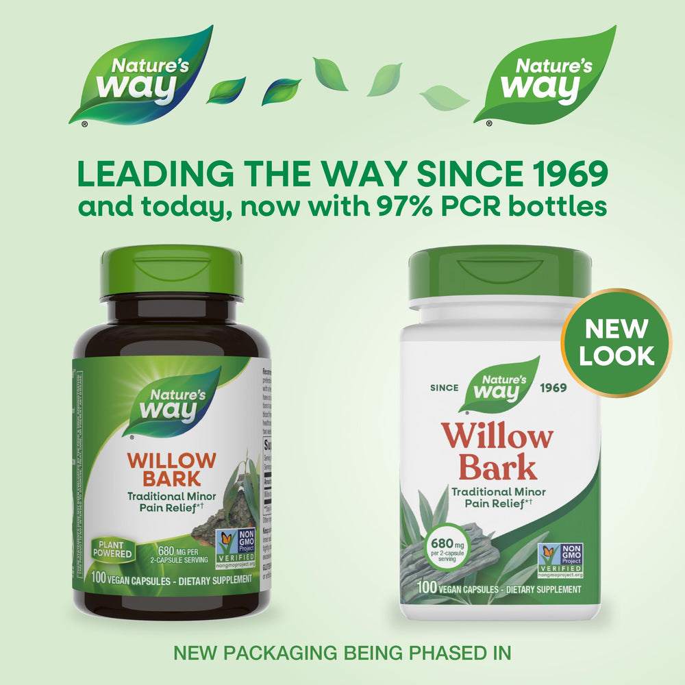 Nature's Way Willow, 400 mg, 100 Count