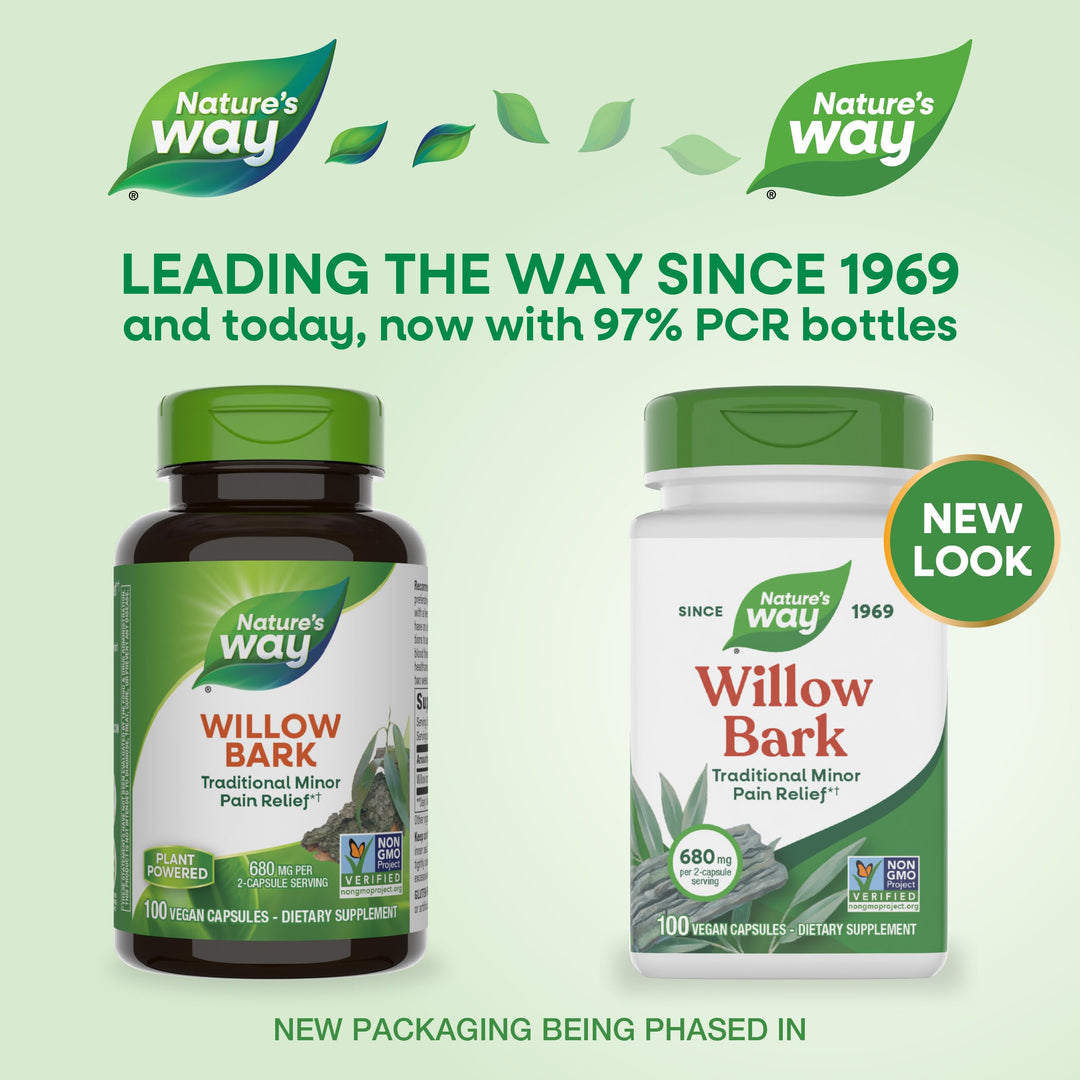 Nature's Way Willow, 400 mg, 100 Count
