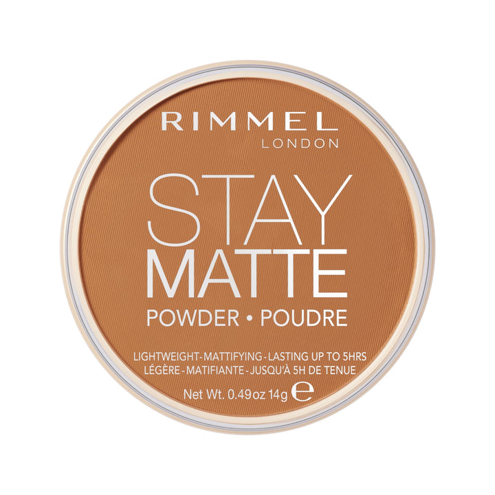 Rimmel Stay Matte Pressed Powder, Pecan, 0.47 fl oz
