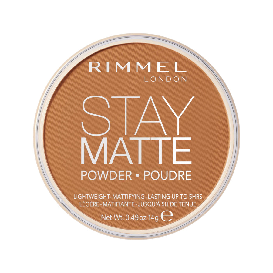 Rimmel Stay Matte Pressed Powder, Pecan, 0.47 fl oz