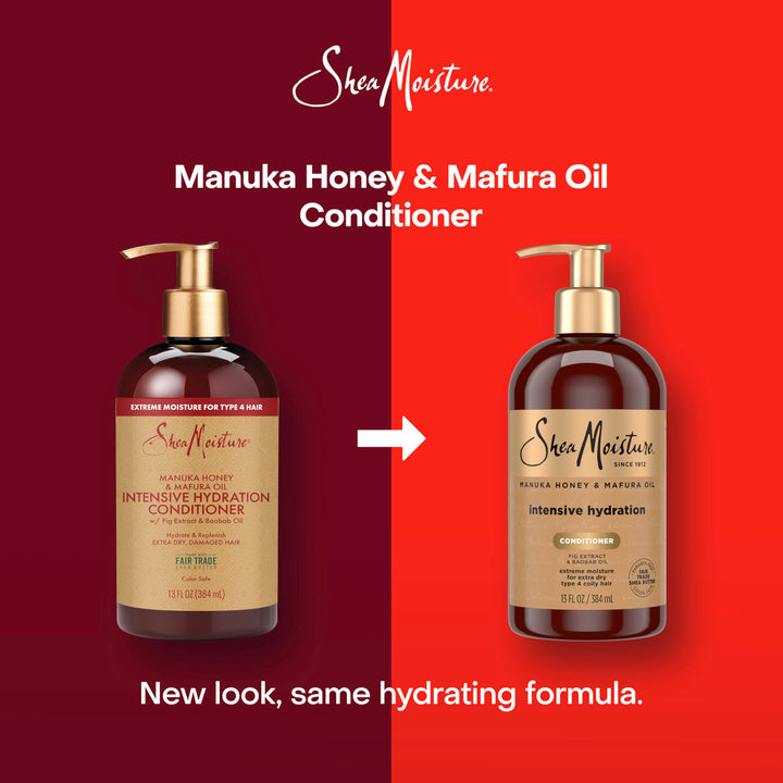 SHEA MOISTURE Manuka Honey And Mafura Oil Intensive Hydration Conditioner, 384 ml