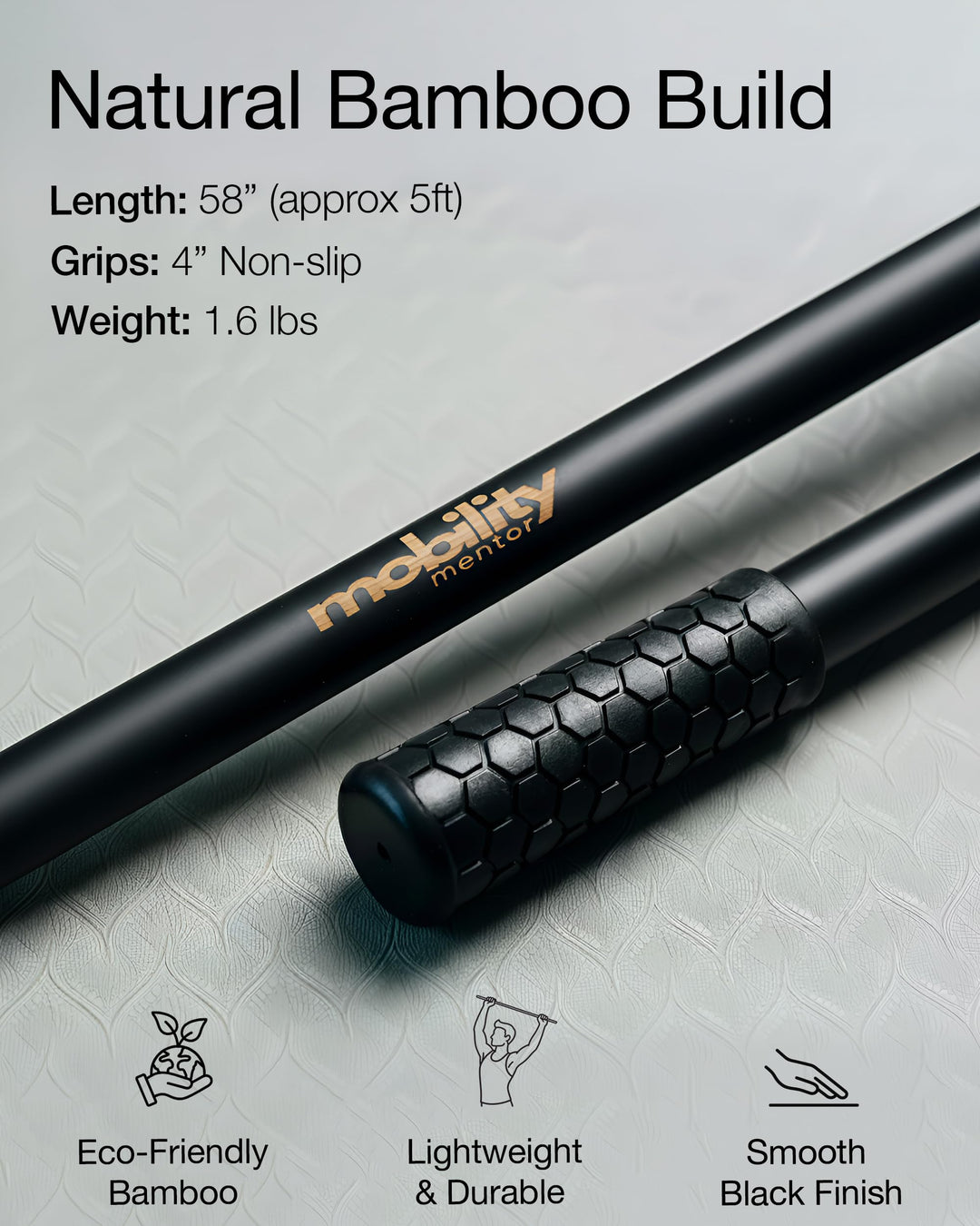 Mobility Mentor Yoga Stick, Large, 1 Count