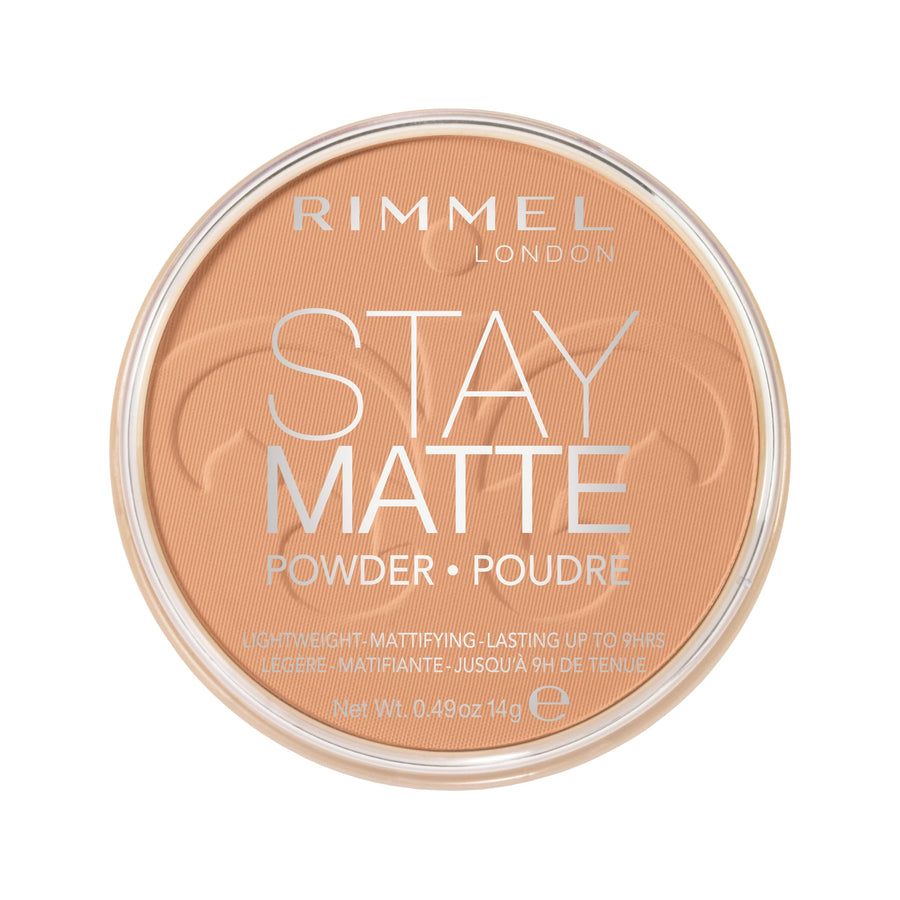 Rimmel Stay Matte Pressed Powder, Nude, 0.47 fl oz