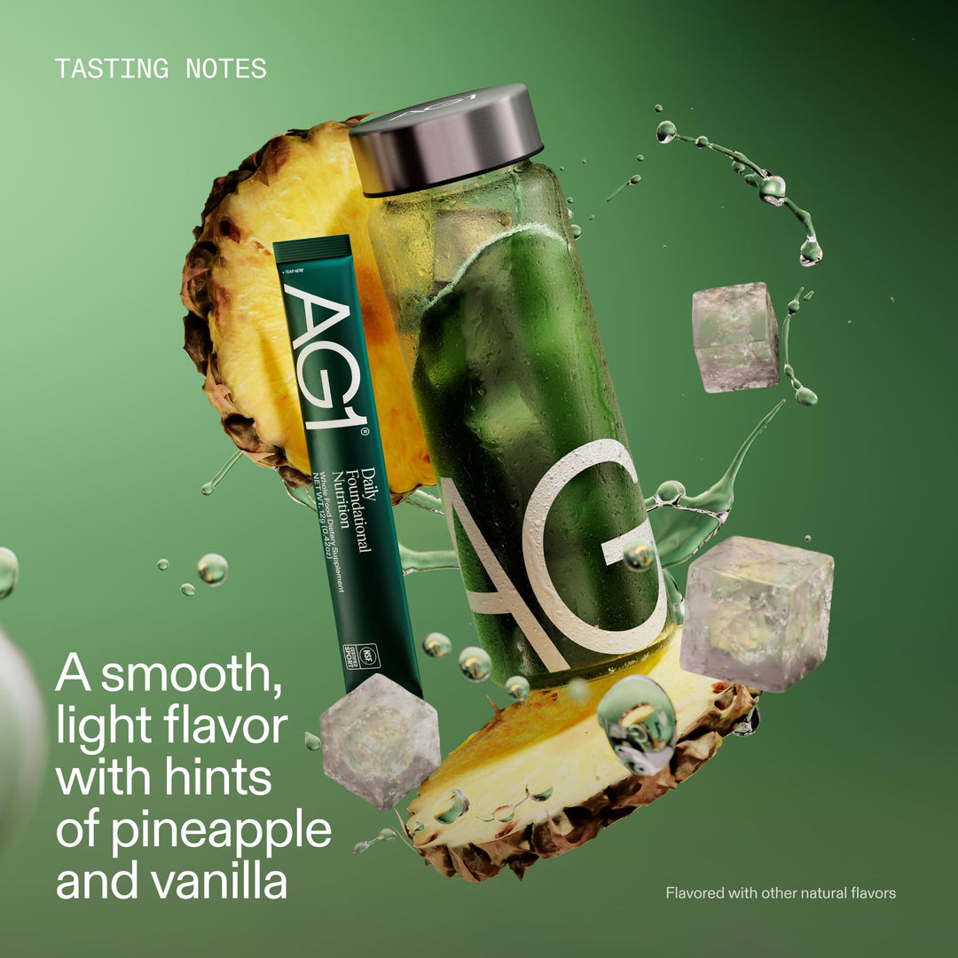 AG1 Greens Powder, Multivitamin and Probiotic Blend