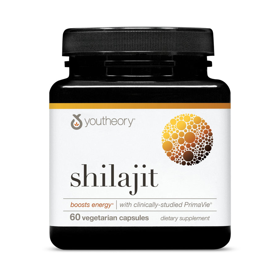 Youtheory Shilajit Vegetarian Capsules, 60 Count