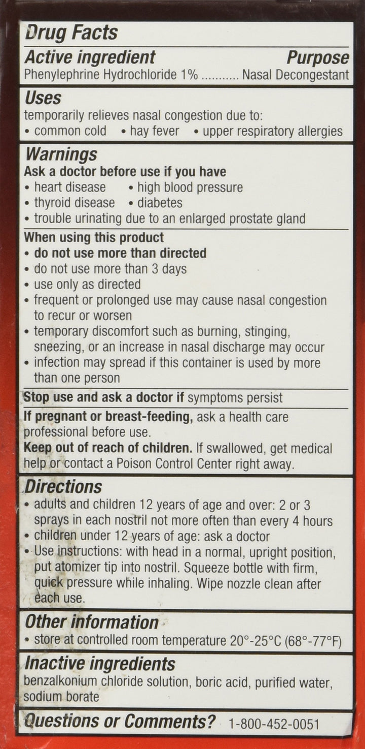 4-Way Nasal Spray, 1 fl oz