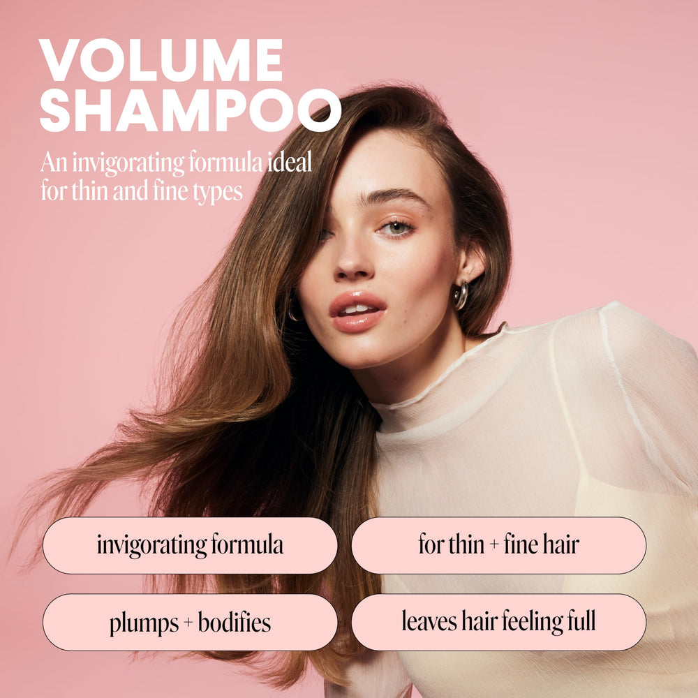 MONDAY HAIRCARE Volume Shampoo, Pink, 12 fl oz