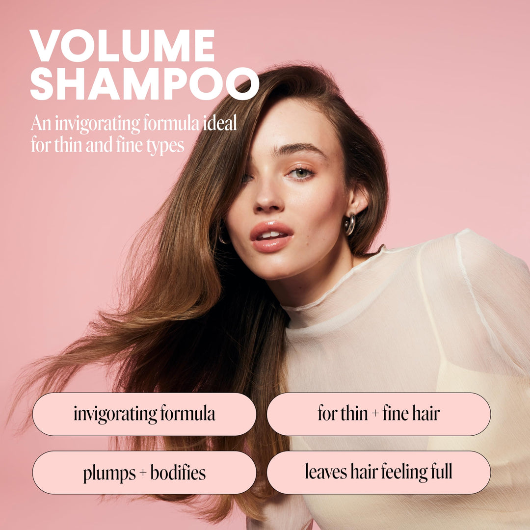 MONDAY HAIRCARE Volume Shampoo, Pink, 12 fl oz