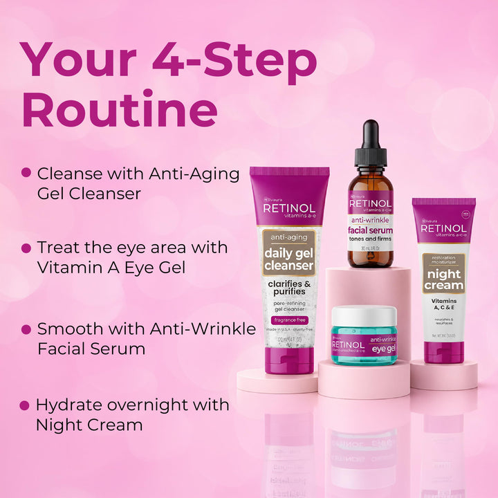 Retinol Anti-Aging Starter Kit, 4 Count