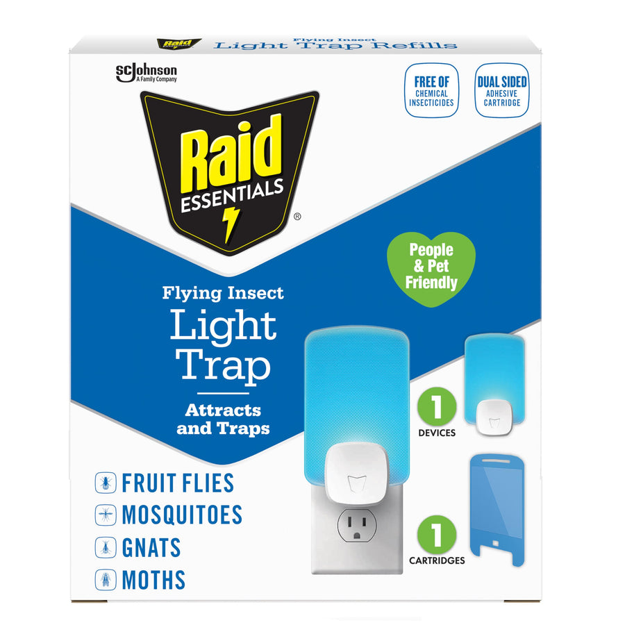 Raid Flying Insect Light Trap Starter Kit, 1 Count