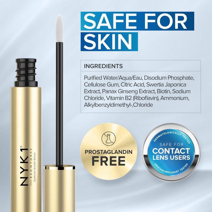 NYK1 Eyebrow Growth Serum, 8 ml