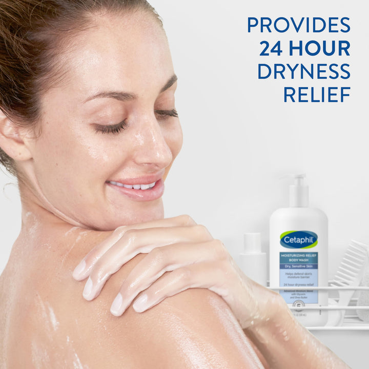 Cetaphil Moisturizing Relief Therapeutic Body Wash, 20 fl oz