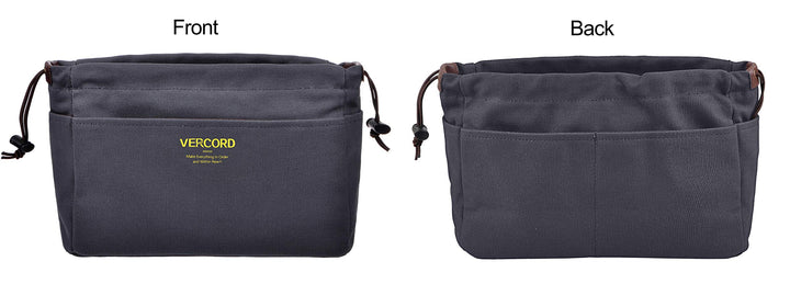 Vercord Handbag Organizer, Grey, S