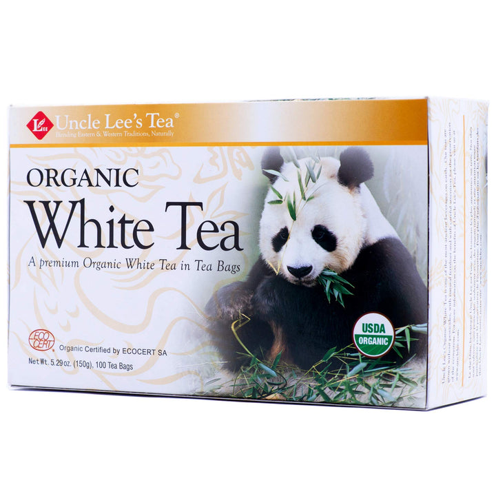 Uncle Lee's Tea Organic White Tea, 100 Count