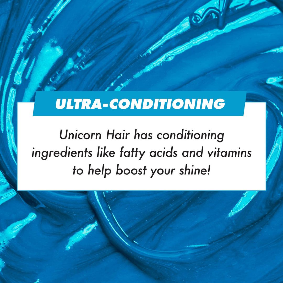 Lime Crime Unicorn Full Coverage Hair Dye, Anime Candy Blue