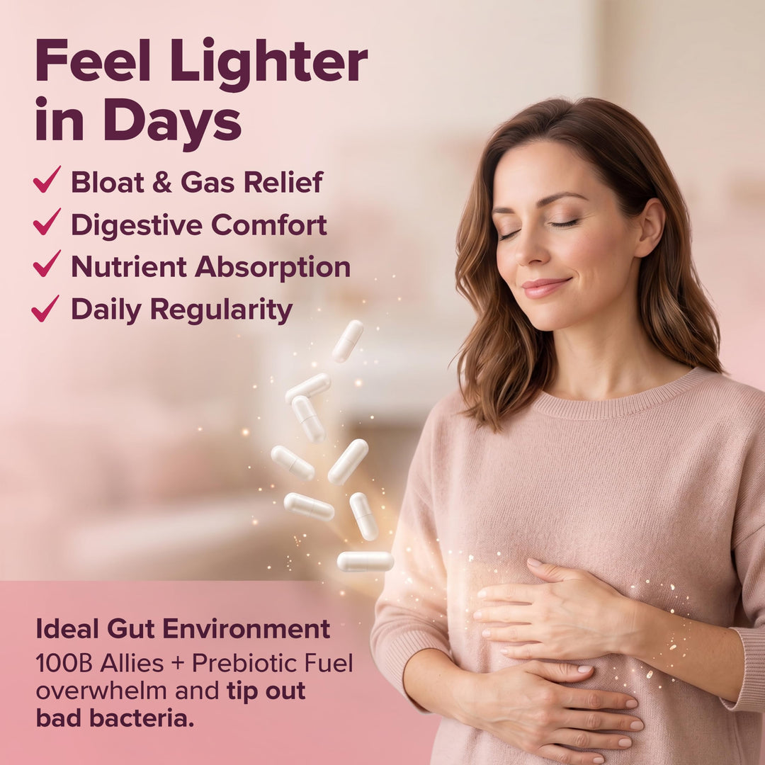 Wholesome Wellness Raw Probiotics for Women, 100 Billion CFUs, 60 Count