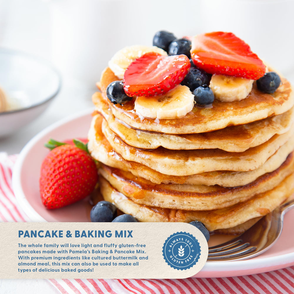 Pamela's Products Baking And Pancake Mix, Unflavored, 64 oz