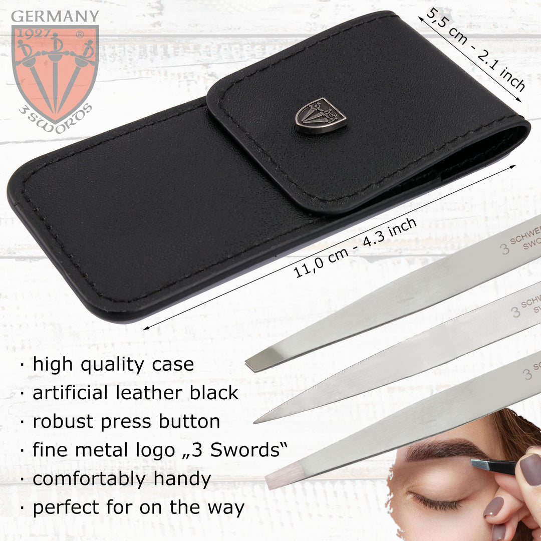 Drei Schwerter Mexico Tweezer Set, 3 Count