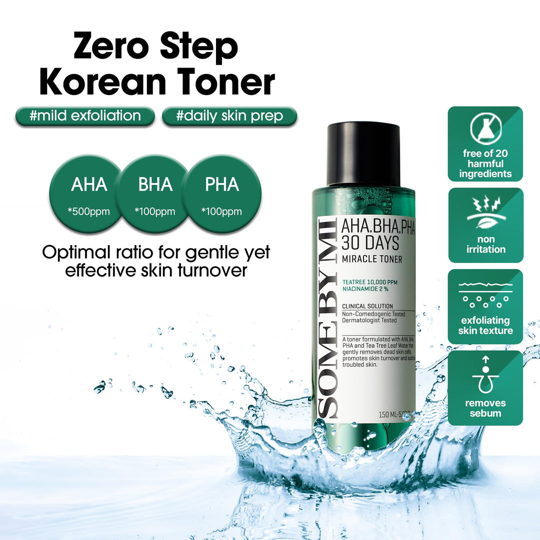 Some by MI AHA BHA PHA 30 Days Miracle Toner, 150 ml