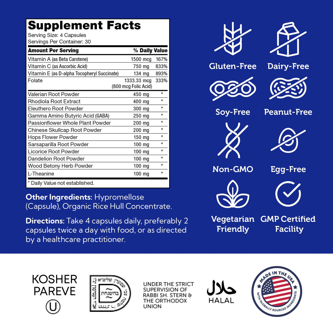 Zahler Pas Formula Vegetarian Capsules, 120 Count