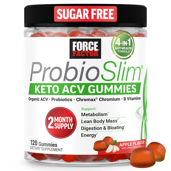 Force Factor ProbioSlim Apple Cider Vinegar Gummies