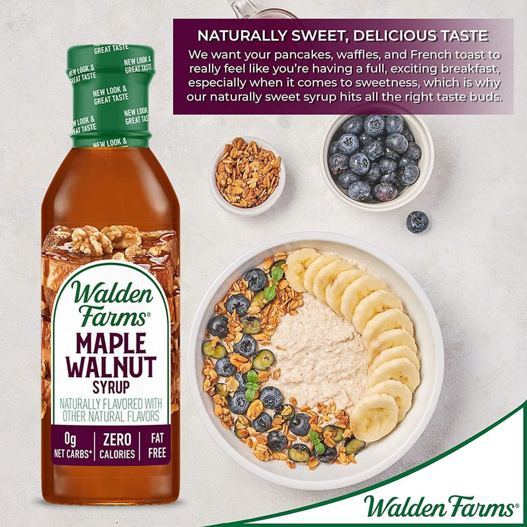 Walden Farms Maple Walnut Syrup, 12 fl oz