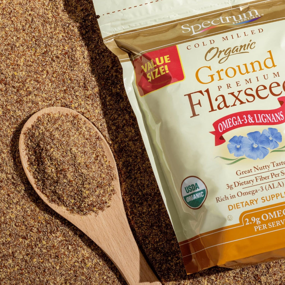 Spectrum Organic Ground Flaxseed, 14 oz
