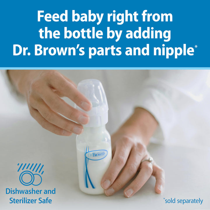 Dr. Brown's Breast Milk Collection Bottles, 4 Count