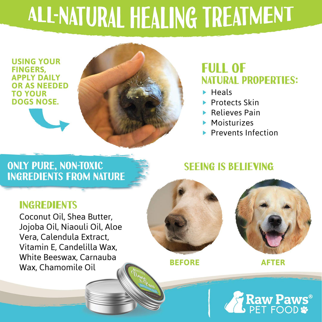 Raw Paws Dog Nose Balm and Paw Butter, 4 oz