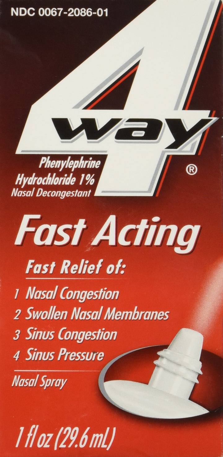 4-Way Nasal Spray, 1 fl oz