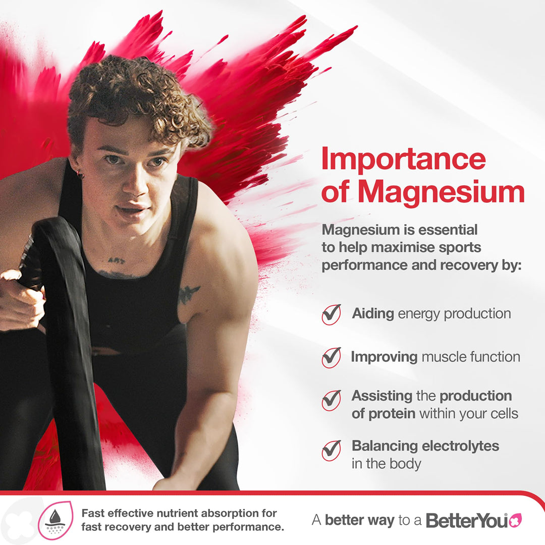BetterYou Magnesium Muscle Body Spray, 3.38 fl oz