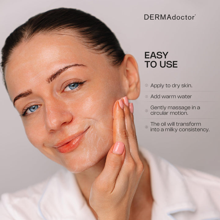 Dermadoctor Lucky Bamboo Jukyeom 9X Oil To Milk Cleanser, Yellow