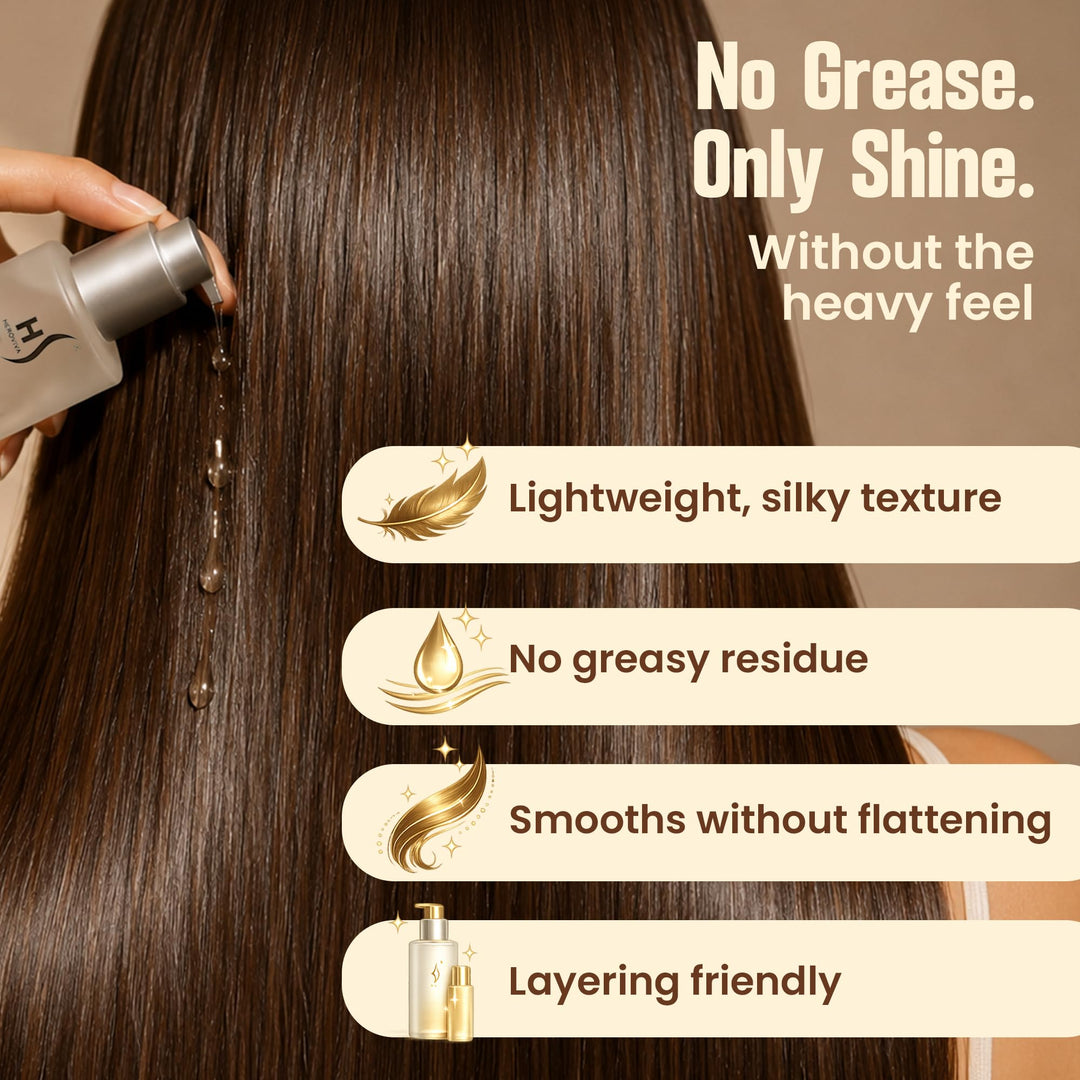 HerStyler Castor Oil Hair Serum, 1 Count