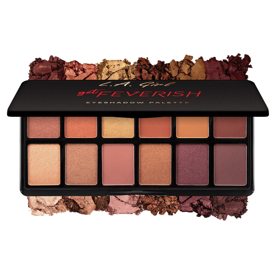 L.A. Girl Fanatic Eyeshadow Palette, Get Feverish