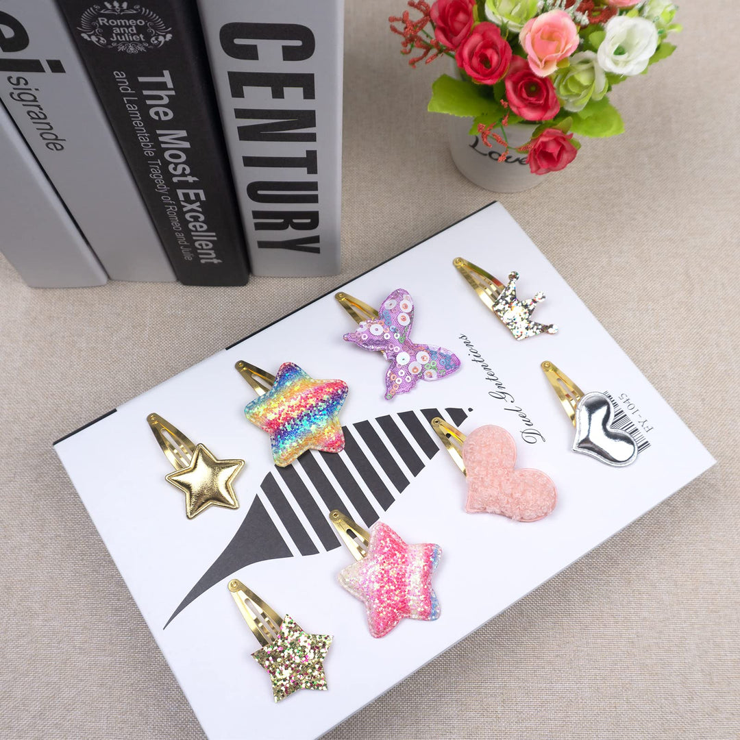 Gingbiss Hair Clips, 16 Count