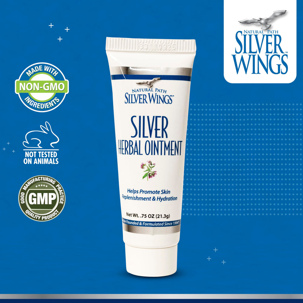 Natural Path Silver Wings Silver Herbal Ointment, 5 ml