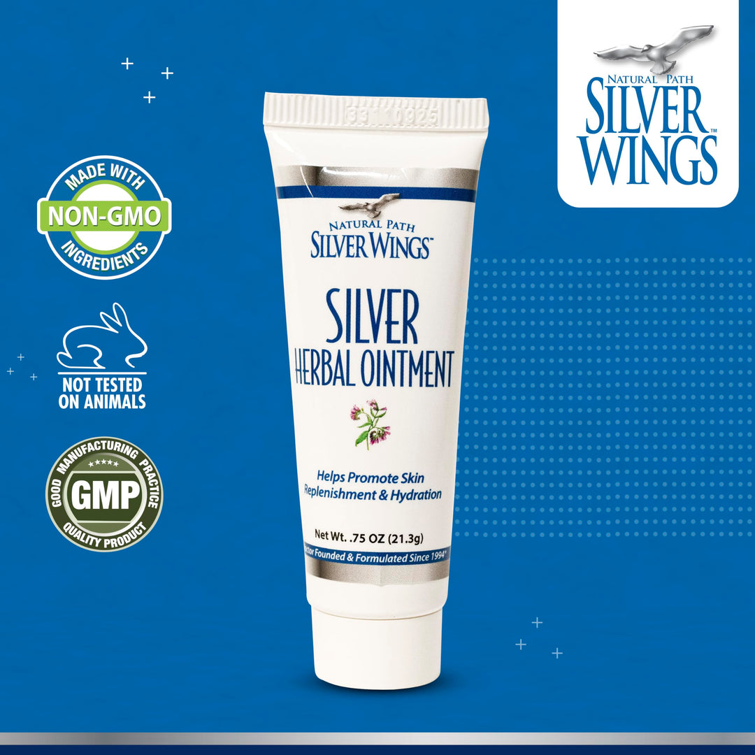 Natural Path Silver Wings Silver Herbal Ointment, 5 ml