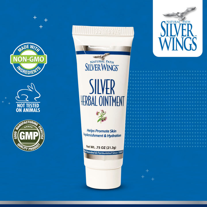 Natural Path Silver Wings Silver Herbal Ointment, 5 ml