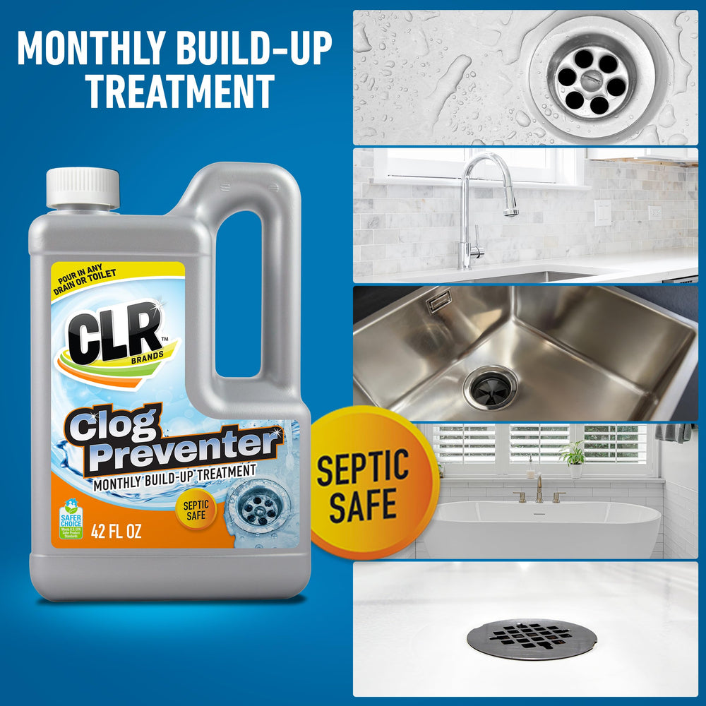 CLR Drain Build-Up Remover, 1240 ml