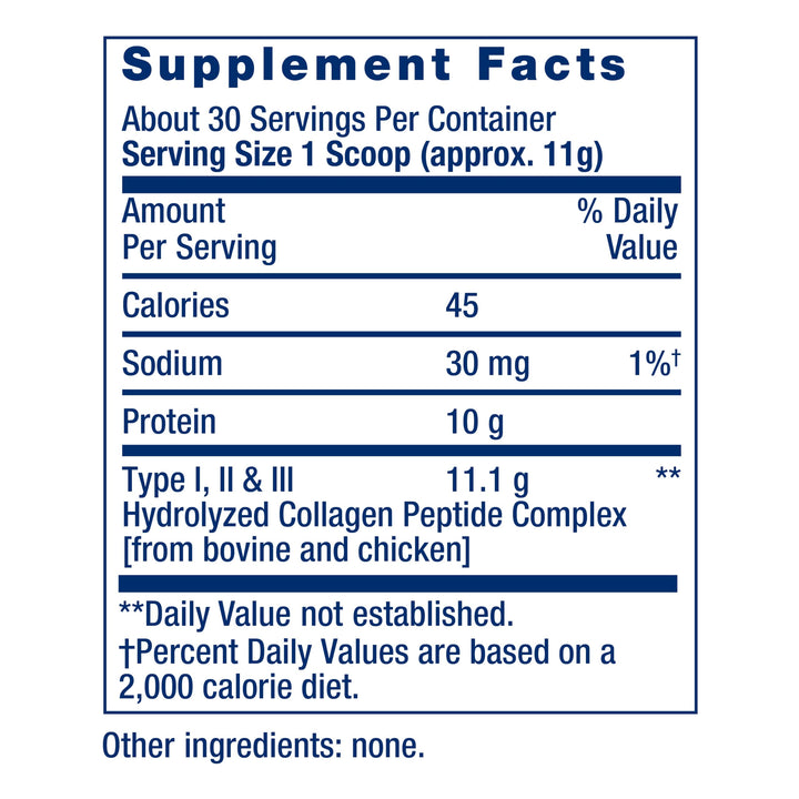 Life Extension Collagen Peptides, 343 g