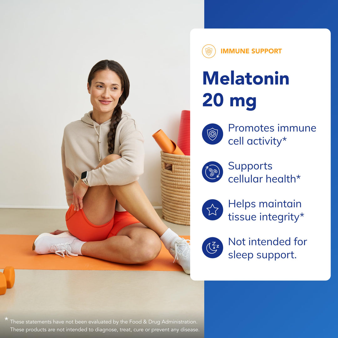 Pure Encapsulations Melatonin, 20 mg, 180 Count