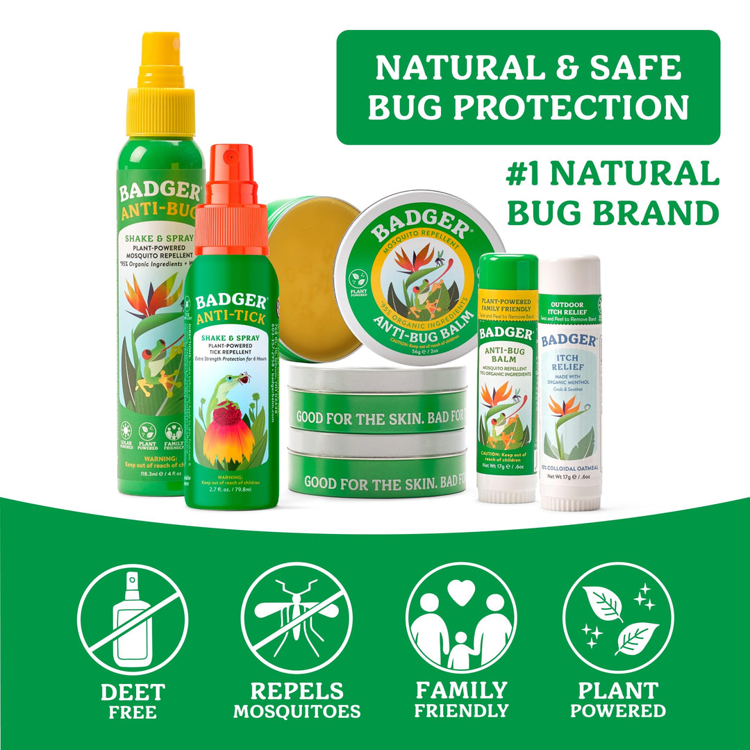 Badger Bug Spray Travel Size, 2.7 fl oz