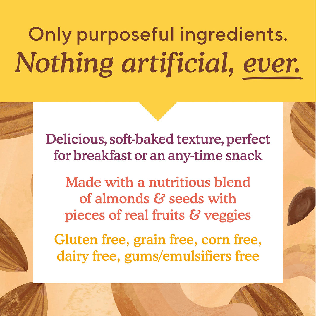 Simple Mills Dark Chocolate Almond Soft Baked Bars, 6 oz