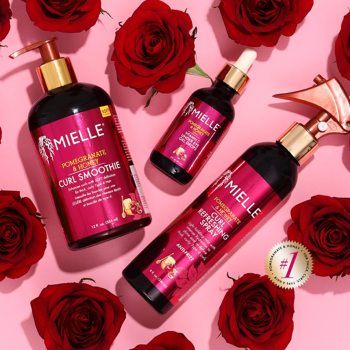 Mielle Organics Pomegranate & Honey Curl Refreshing Spray, 240 ml