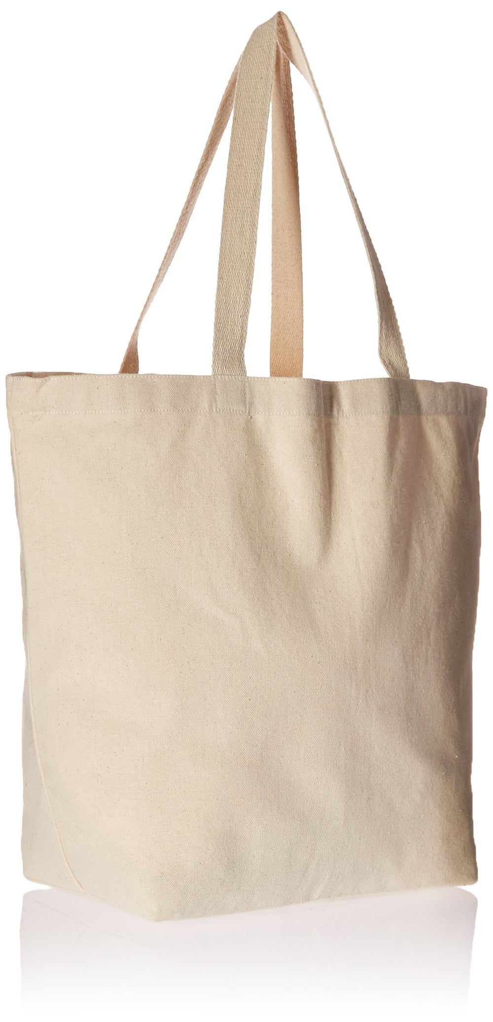 Ecobags Recycled Cotton Tote, Natural