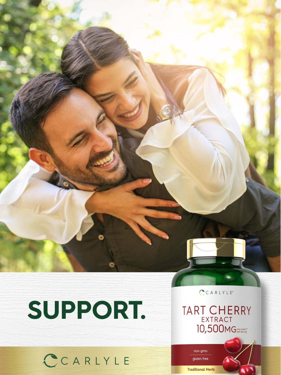 Carlyle Tart Cherry Capsules, 10,500 mg, 200 Count