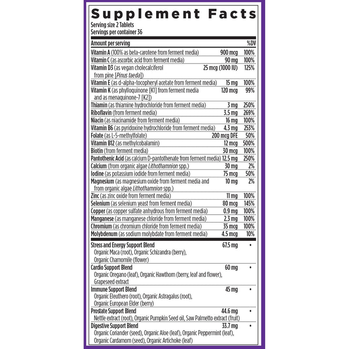 New Chapter Multi-Vitamin Dietary Supplement, 120 Count