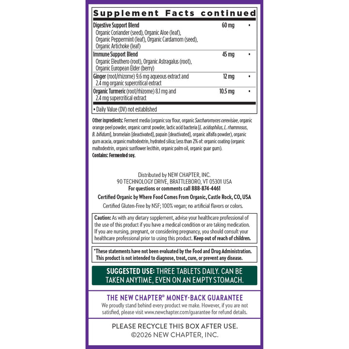 New Chapter Women's Multivitamin 40 Plus, Berry, 96 Count