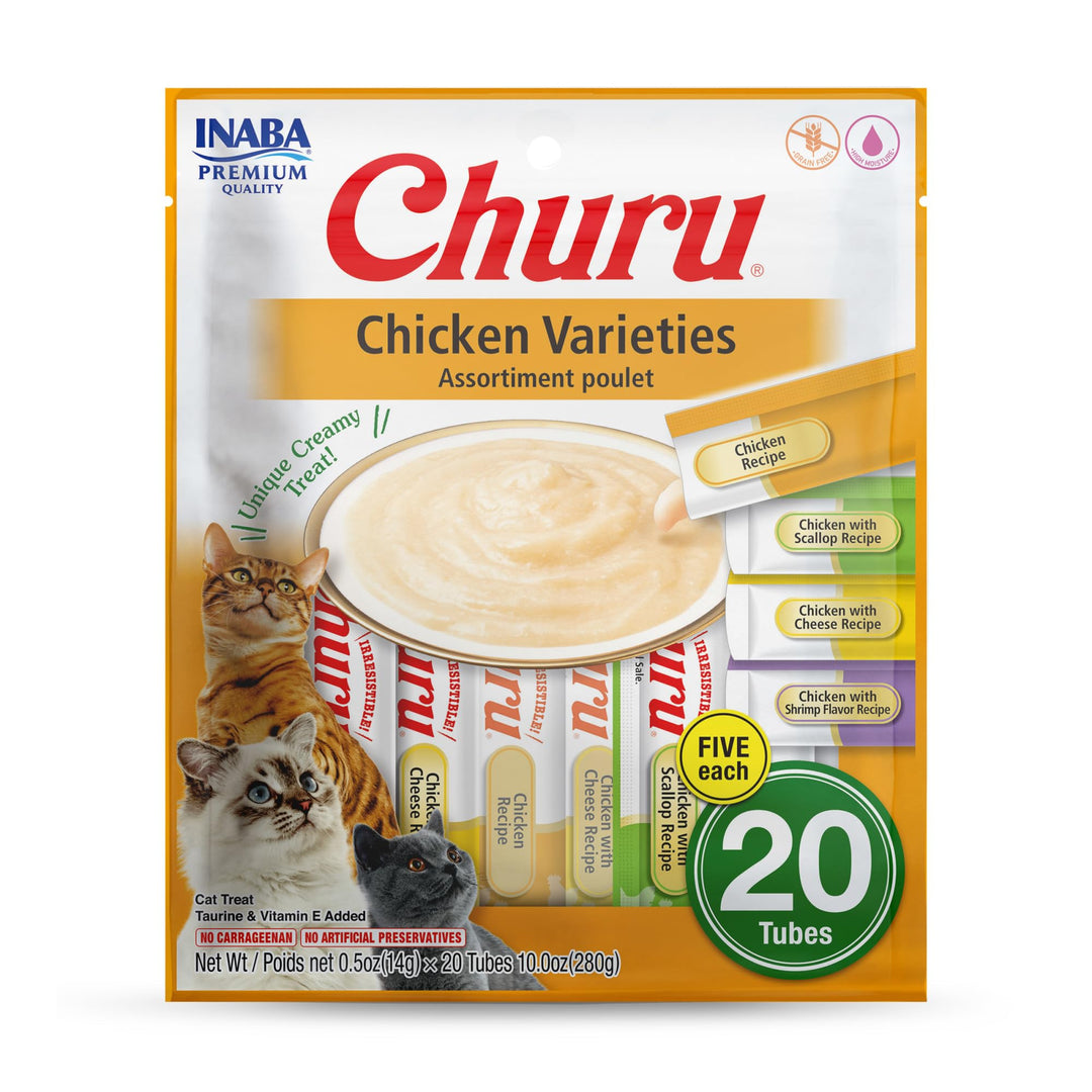 INABA Churu Chicken Variety, 20 Count