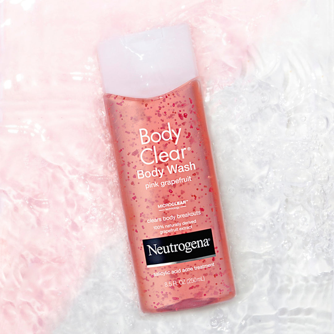Neutrogena Body Clear Body Wash, Pink Grapefruit, 8.5 fl oz